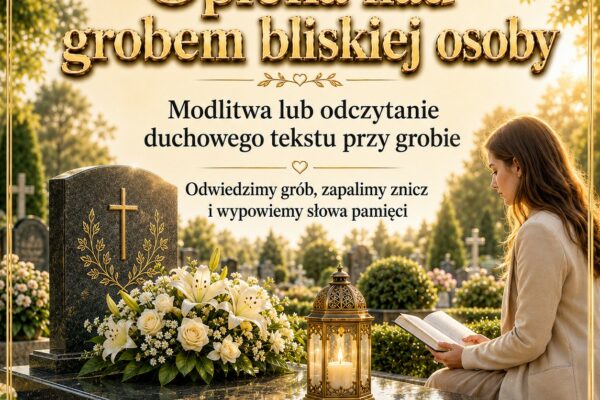 Opieka nad grobem. Modlitwa